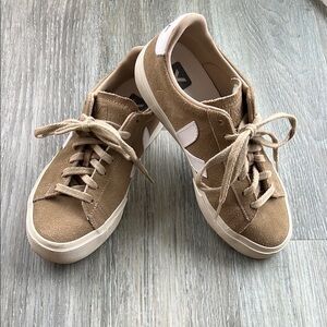 Veja Campo Suede Sneakers - Dune/White